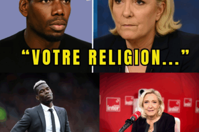 « Vous Ne Parlez Pas Pour la France » : La Réplique Historique de Paul Pogba à Marine Le Pen Qui a Redéfini l’Identité Nationale
