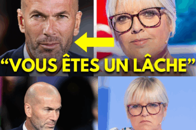 L’HOMME ET L’ICÔNE: LE MOT PUISSANT DE ZIDANE QUI A DÉSARMÉ LAURENCE BOCCOLINI ET DÉFINI LE VRAI RESPECT