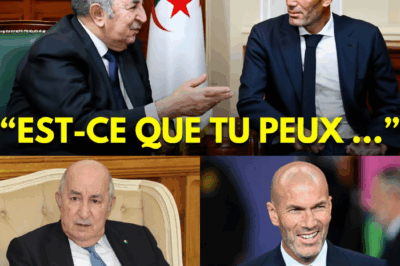 « Le Cœur n’est pas une Frontière » : La Leçon de Maître Historique de Zinedine Zidane Face à la Question Piège du Président Tebboune