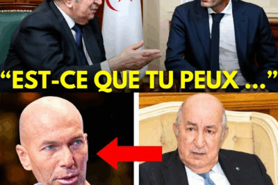 « Le Cœur n’est Pas une Frontière » : La Réplique de Zidane Qui a Fait Plier le Président Tebboune