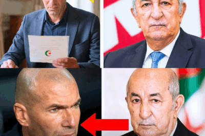 RÉSEAU, TRAHISON ET CHANTAGE : L’AFFAIRE QUI FAIT TREMBLER L’ALGÉRIE ET LE VOYAGE SECRET DE ZIDANE QUI DÉVOILE LE SCANDALE DES FONDS DÉTOURNÉS AUX ENFANTS