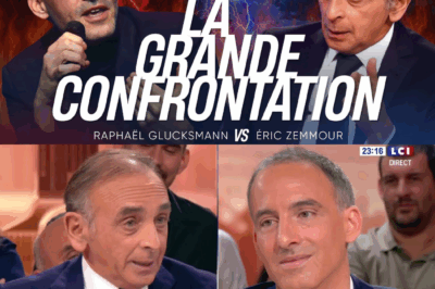 France en Crise : Le Débat Explosif entre Éric Zemmour et Raphaël Glucksmann – La Bataille Féroce entre l’Identité Judéo-Chrétienne et la République de la Diversité.