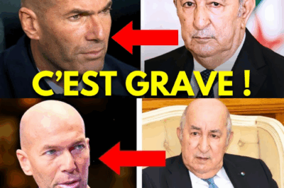 L’AFFAIRE QUI FAIT TREMBLER L’ALGÉRIE : Zidane face au réseau qui a volé au nom des enfants.