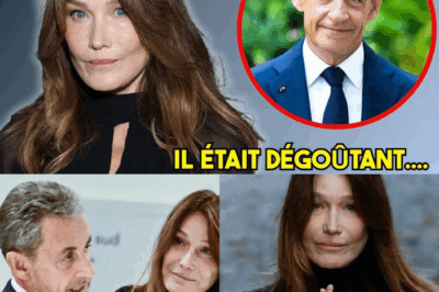 « Le pouvoir l’a avalé » : Après la Libération de Sarkozy, Carla Bruni Révèle l’Enfer Intime de Leur Mariage, Une “Carapace” Brisée par les Procès