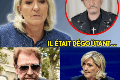 « Le droit français est trahi » : Marine Le Pen Révèle l’Humiliation Juridique de l’Héritage Hallyday, une Brèche Fatale dans la Souveraineté Nationale