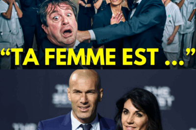 « Tu as juste trouvé quelqu’un pour la porter avec toi » : La Réaction Sublime de Zinedine Zidane après qu’un Inconnu ait Insulté sa Femme, le Geste d’Humanité Qui a Stoppé la Haine