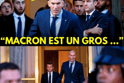 Zinedine Zidane contre Emmanuel Macron : Le « Choc des Valeurs » qui a Fracturé l’Élysée