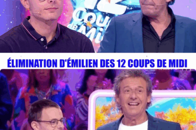 🔥 « Une élimination qui fait trembler l’émission » : face à la sortie d’Émilien, Jean-Luc Reichmann réagit avec une intensité inédite, laissant transparaître frustration, surprise et secrets du plateau que la production n’espérait pas voir fuiter – cliquez ici pour voir la réaction explosive !