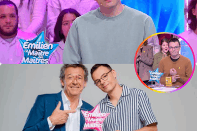 💥 Émotion et surprises dans Les 12 Coups de Midi ! Émilien revient sur son élimination et partage ses impressions sur son passage dans le jeu 😭. Entre éclats de rire et larmes, il révèle ce qu’aucun téléspectateur n’avait imaginé 😳. Et comme si cela ne suffisait pas, Jean-Luc Reichmann fait chavirer le plateau en offrant un cadeau exceptionnel à Zette, qui ne s’y attendait pas 💖. Une séquence qui mélange nostalgie, surprise et complicité, laissant fans et candidats bouche bée 👏 👉 Voir le 1er c🗯mmentaire pour tous les détails 👇👇