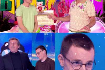 Explosive comeback 😂🔥 – La surprise d’Émilien pour Jean-Luc Reichmann tourne soudain à l’énigme : un fou rire incontrôlable, un détail étrange que les caméras n’auraient pas dû filmer, et un geste mystérieux qui fait dire à l’équipe “quelque chose ne colle pas”. Qu’essayait-il vraiment de lui dire ? Hasard… ou clin d’œil secret ? Était-ce une mise en scène ou un moment totalement spontané ? Les images laissent une question dérangeante : pourquoi la production a-t-elle demandé une seconde prise ? 🤔👇 👉 Voir le 1er commentaire 👇👇