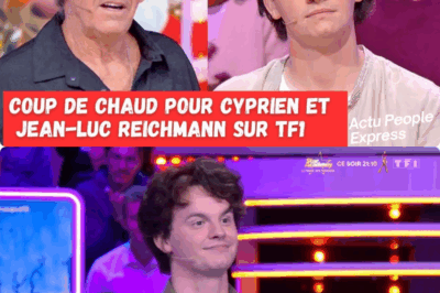 Les 12 Coups de midi : alors que Cyprien semblait gérer la partie avec son assurance habituelle, un incident inattendu lié à la chaleur provoque un moment de panique générale sur le plateau TF1, forçant Jean-Luc Reichmann à interrompre brutalement l’émission, et un geste du champion, capté seulement par une caméra secondaire, bouleverse complètement les internautes qui y voient un signe d’épuisement inquiétant.