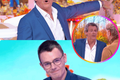 Sur le plateau des 12 Coups de midi, un visage bien connu des fans de Koh-Lanta croise Jean-Luc Reichmann pour un duel télévisuel inattendu : l’ancien aventurier, habitué aux épreuves extrêmes, doit composer avec les questions rapides, les énigmes surprenantes et l’ambiance électrique de l’émission, tandis que les caméras captent des réactions qui en disent long, et que les spectateurs, fascinés, scrutent chaque détail pour comprendre ce moment unique qui pourrait rester gravé dans l’histoire du jeu.