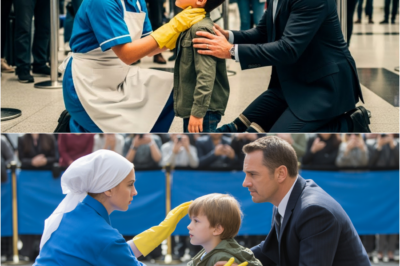 FAI QUALCOSA! – L’URLO DEL MILIONARIO BLOCCÒ L’AEROPORTO… E LA DOMESTICA FECE L’IMPOSSIBILE.