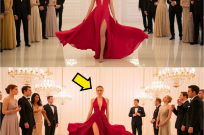 MILIONARIO INVITÒ FIGLIA DELLA DONNA PULIZIE PER DERIDERLA… LEI ARRIVÒ COME DEA IN ROSSO…