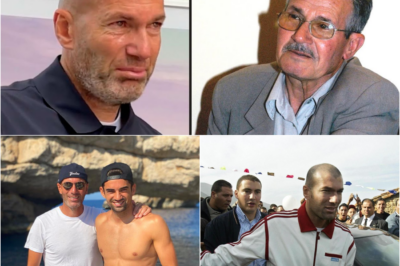 Zidane Brisé par le Secret de son Père : “Je ne Regrette Rien” – La Lettre qui a Révélé 40 Ans de Silence et de Sacrifice