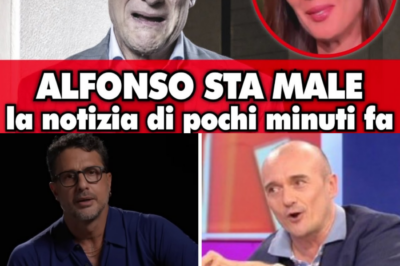 ⚠️ ALFONSO SIGNORINI NON STA BENE! La notizia arriva SOLO POCHI MINUTI FA… 😱 fan sotto choc e studio paralizzato