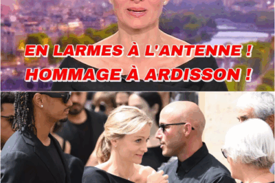 Le Retour Bouleversant d’Audrey Crespo-Mara : Larmes, Courage et Hommage à “L’Homme en Noir” sur TF1