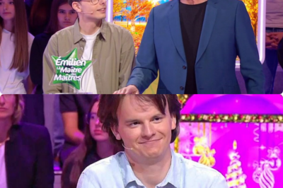 🔥 Jean-Luc Reichmann perd le contrôle ?! Du jamais vu. L’animateur star a été obligé de recadrer sèchement (mais avec humour) son public devenu trop bruyant. 🛑 Alors que le calme revenait, Cyprien, le candidat du jour, a pris la parole pour une déclaration qui a scotché tout le monde. Une séquence culte qui prouve que ce jeu est bien plus qu’un simple quiz. Regardez ce qui s’est vraiment passé ! 👇