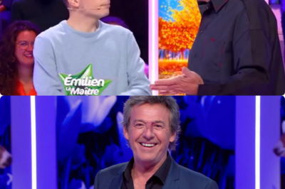 Personne ne s’y attendait : Émilien arrive encore à nous surprendre et laisse Jean-Luc Reichmann sans voix en plein plateau des 12 Coups de Midi. Réponses fulgurantes, sang-froid déconcertant, intuition presque irréelle… comment ce jeune champion parvient-il encore à déjouer tous les pronostics ? Simple talent exceptionnel ou phénomène hors normes en train de marquer l’histoire du jeu ? Les téléspectateurs sont bluffés, les réseaux s’enflamment. Jusqu’où ira Émilien ? Ce que l’on ne vous dit pas à l’antenne est à découvrir dans le 1er commentaire 👇😮🔥