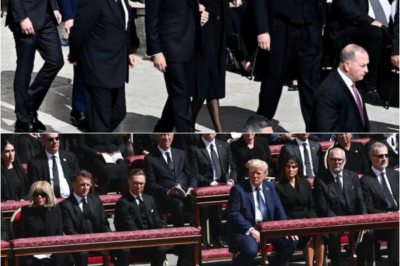 Obsèques du Pape François : Brigitte Macron brise le protocole millénaire, Melania Trump encensée et Donald Trump humilié – Retour sur une valse diplomatique sous haute tension