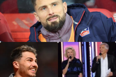 PERSONNE NE S’Y ATTENDAIT ! 😂 Le Téléthon Vire au Fou Rire Général : Olivier Giroud Complètement “FRISÉ” en Direct ! La Vérité Éclate sur ce Bug Culte ! Il est difficile de croire que l’intervention du champion du monde ait tourné à la farce technologique, mais l’image parle d’elle-même. Ce détail explosif a provoqué une crise de rire incontrôlable chez Nagui et Santa, incapables de reprendre leur sérieux. Cette séquence hilarante va vous faire pleurer de rire. Quel est le premier signe inquiétant que la connexion allait lâcher au pire moment ? La vérité éclate au grand jour sur les aléas du direct. Découvrez la vidéo de ce moment de gêne hilarant et la réaction du footballeur dans les commentaires ! 👇 Ne ratez pas ça !