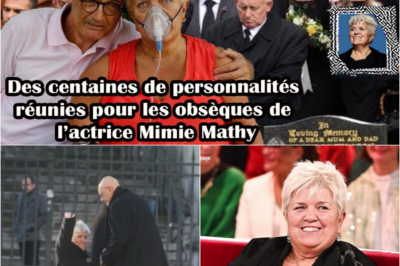 Obsèques de Mimie Mathy : L’Adieu Bouleversant de la France à son Ange Gardien