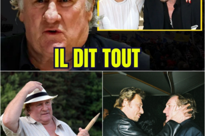 “Elle va en chier” : La Prophétie Glaciale de Gérard Depardieu qui a Fissuré le Clan Hallyday