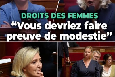 Clash historique à l’Assemblée : Marine Le Pen et Mathilde Panot s’affrontent violemment sur les droits des femmes et le Hamas