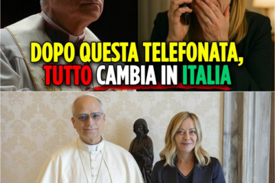 Meloni chiama Papa Leone XIV alle 2 di notte in lacrime. Quello che ha rivelato h sconvolto il mondo