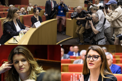Séance sous haute tension au Sénat : face à des questions précises sur l’affaire de fraude qui secoue la classe politique, Marlène Schiappa perd ses moyens, hésite, bégaie, puis livre une réponse si confuse que plusieurs sénateurs parlent d’un “moment de rupture”, tandis que des sources internes évoquent un élément explosif, jamais révélé au public, qui expliquerait cette panique soudaine ; des images coupées et un échange discret hors micro laissent penser que la vérité serait bien plus grave que la version officiellement défendue par l’ancienne secrétaire d’État. 👉 Lire plus dans le premier commentaire 👇👇