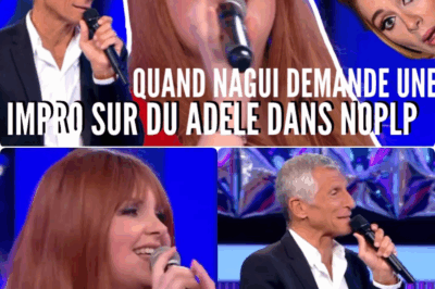C’EST DIFFICILE À CROIRE, MAIS C’EST VRAI ! 🤩 Le Jour où Nagui a PIÉGÉ ce Candidat en Direct : Une Improvisation sur ADÈLE qui a Coupé le Souffle à la France Entière ! Personne ne s’y attendait à ce que l’animateur lance un tel défi impossible sans préparation, mais la vérité éclate au grand jour : cette performance spontanée est un détail explosif de pur génie vocal. Cette séquence va vous donner des frissons par sa beauté brute. Quel est le premier signe inquiétant que la panique a laissé place à la grâce absolue ? La vidéo de cet exploit fait le buzz. Découvrez les coulisses de ce moment magique et la réaction stupéfaite de Nagui dans les commentaires ! 👇 Ne ratez pas cette voix en or !