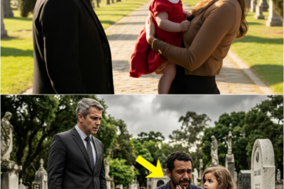 MILIONARIO VISITA LA TOMBA DI SUA MOGLIE E TROVA UNA DONNA CHE PIANGE CON UNA BAMBINA IN BRACCIO