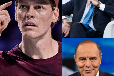 “Non giocherò mai più a tennis se quest’uomo non verrà condannato nel prossimo processo…” Con voce ferma e pugni stretti, Jannik Sinner ha rilasciato una dichiarazione sconvolgente, chiedendo che Bruno Vespa sia ritenuto pienamente responsabile dei gravi danni causati alla sua immagine e alla sua salute mentale. Questo non è solo uno sfogo personale, ma un potente appello al rispetto e alla verità nel giornalismo. Le sue parole hanno sconvolto i fan e scatenato un’enorme ondata di solidarietà in tutta Italia e nel mondo del tennis.