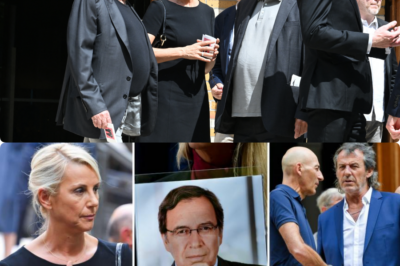 Personne ne s’attendait à voir autant de stars – Jean-Luc Reichmann, Jacques Legros, Laurence Ferrari et bien d’autres – se retrouver côte à côte lors des obsèques de Nonce Paolini, dans un moment d’une intensité rare où les personnalités du petit écran, parfois opposées, parfois éloignées, se sont réunies autour d’un même silence ému, révélant la véritable influence de l’ancien patron de TF1 et les liens secrets qu’il avait tissés au fil des années dans un milieu où les apparences règnent… jusqu’à ce dernier hommage bouleversant.