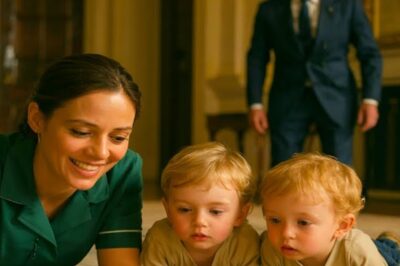 HOMME D’AFFAIRES LAISSE LES JUMEAUX AVEC LA FEMME DE MÉNAGE… CHOQUÉ PAR SA DÉCOUVERTE_d