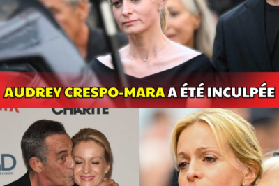 Audrey Crespo-Mara poursuivie en justice cinq mois après la mort de Thierry Ardisson : Le combat d’une veuve pour la mémoire de “l’homme en noir” ⚖️💔
