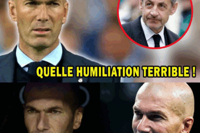 La Confession Secrète de Zinédine Zidane : Révélation Bouleversante sur le Président le Plus “Maléfique” Ayant Détruit la France