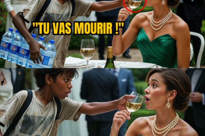 Un Garçon Noir Sans-abri Crie “NE BUVEZ PAS ÇA !” Une Milliardaire CHOQUÉE Découvre Qu’elle Risque.. 