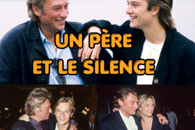 Johnny et David Hallyday : L’histoire secrète d’un silence assourdissant qui dissimulait un amour maladroit mais éternel