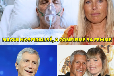 Nagui hospitalisé en urgence à 64 ans : L’émotion submerge la France alors que Mélanie Page confirme la gravité de la situation en larmes