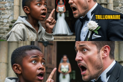 « NE L’ÉPOUSE PAS »,Dit Le Jeune Garçon Noir SANS-ABRI Dans Église—Ce Que Le TRILLIONAIRE Découvert… – dddđ