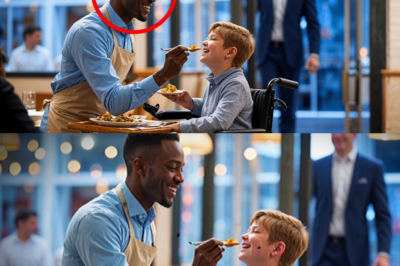 PÈRE MILLIARDAIRE Voit Un SERVEUR NOIR Nourrir Son Fils HANDICAPÉ Et Change Sa Vie À JAMAIS. ddđ