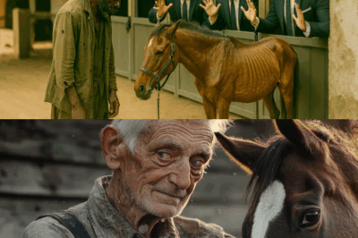 UN MILLIONNAIRE OFFRE UN CHEVAL INUTILE À UN SDF POUR SE MOQUER DE LUI…MAIS IL LE REGRETTE AMÈREMENT