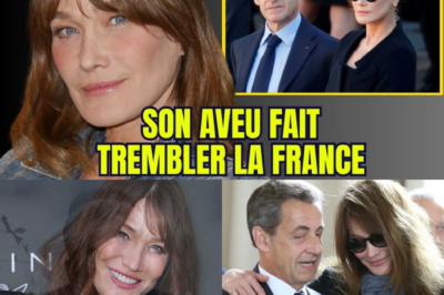 Carla Bruni : L’Aveuglement du Pouvoir et le Prix du Silence – “J’ai Disparu dans l’Ombre de Quelqu’un d’Autre”