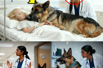 Berger allemand n’a pas quitté la chambre de la fille mourante les médecins ont découvert la vérité!