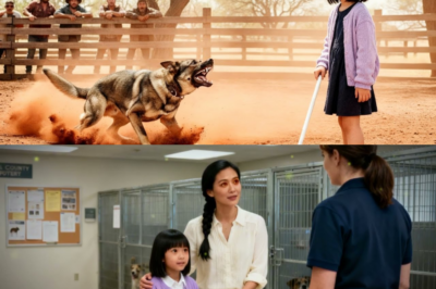 Personne Ne Pouvait Dompter Ce Berger Allemand — Puis une Fillette Aveugle a Tout Changé