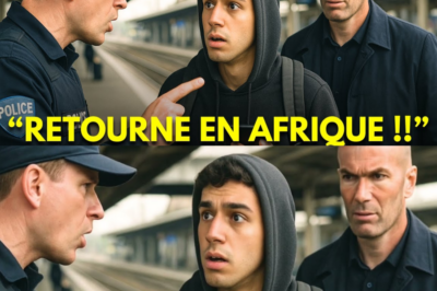 LA HONTE NATIONALE! 🤬 “Retourne Dans Ton Pays!” 🤬 Le Policier Raciste Ne Sait Pas Que ZIDANE Est Juste Derrière Lui! La réaction FOUDROYANTE de la légende française! CLIQUEZ POUR VOIR LE VISAGE DU POLICIER HUMILIÉ! 🚨