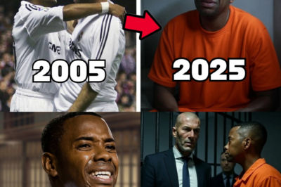L’Appel de la Prison : Zinedine Zidane Face à la Requête Désespérée de Robinho, Un Acte de Courage qui Dépasse le Football