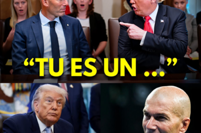 Le Face-à-Face qui a Stupéfié Washington : Quand Zidane a Dit Non à Trump, Imposant le Calme de la Dignité à la Maison Blanche
