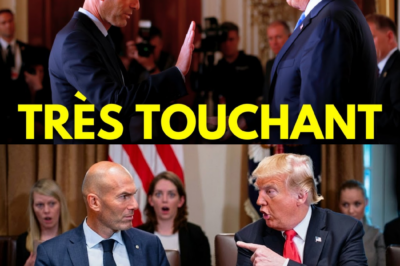 Zidane face à Trump : Le duel de New York qui a stupéfié le monde et redéfini la dignité